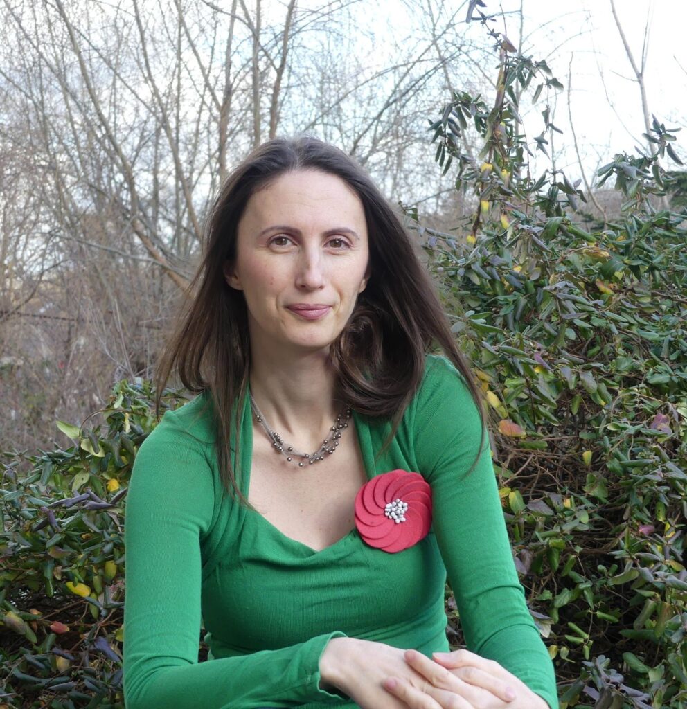 Fotografie cu Laura Sârbu, psihoterapeut centrat pe persoană