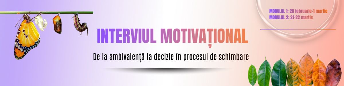 Imagine Curs Interviul Motivațional 2026