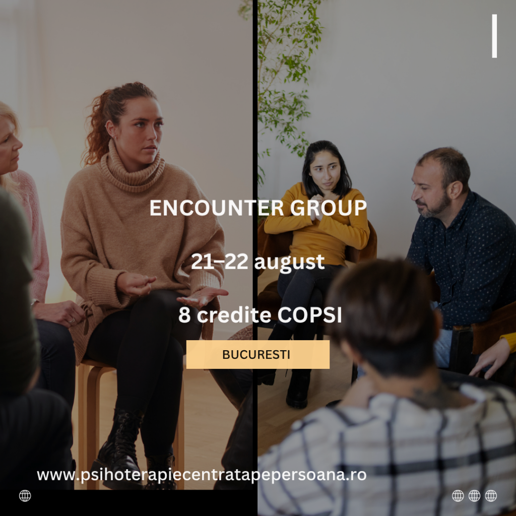 Encounter Group 21-22 august 2026, București